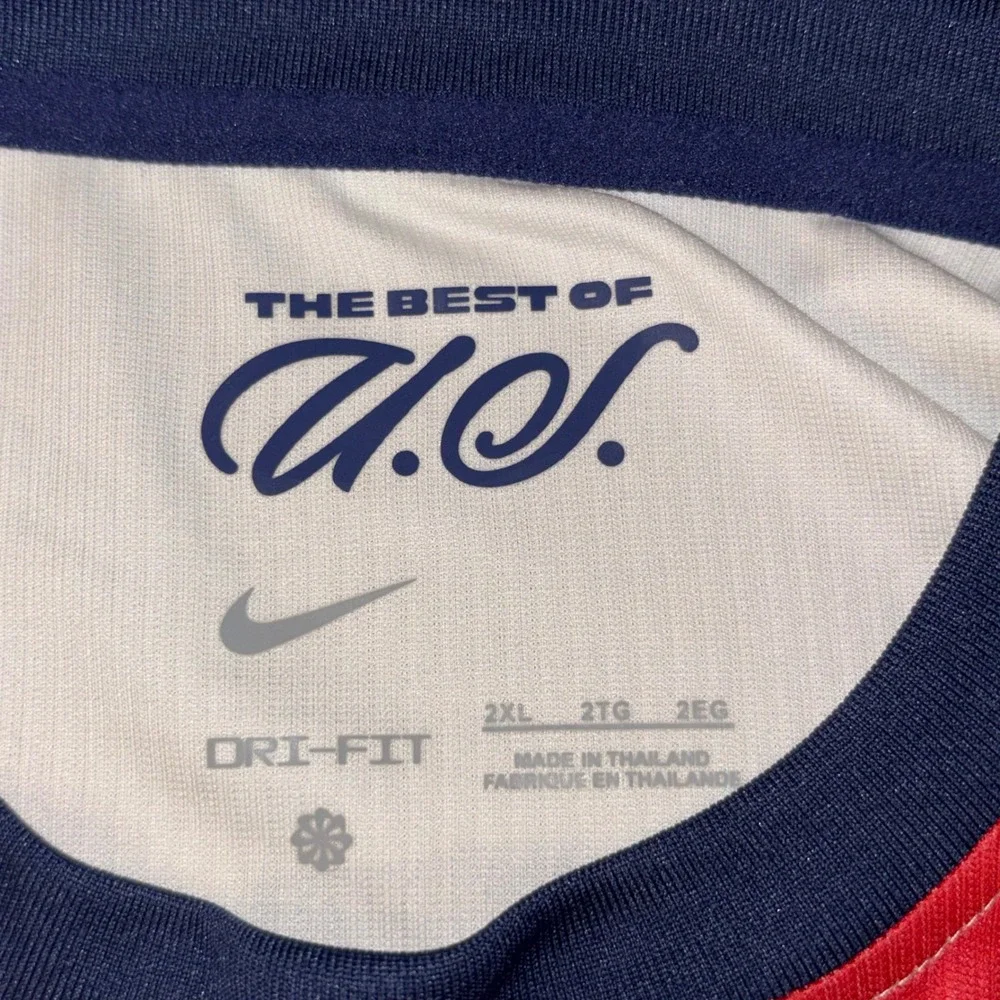 Nike USMNT Weston McKennie 8 USA Home Soccer Jersey Men 2XL New FJ4274 World Cup